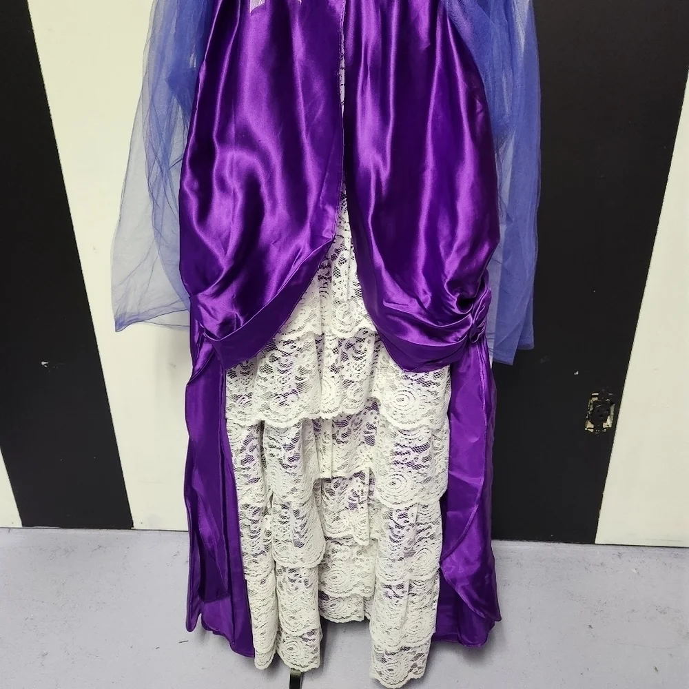 1960's vintage Gothic Victorian gown - Picture 5 of 12